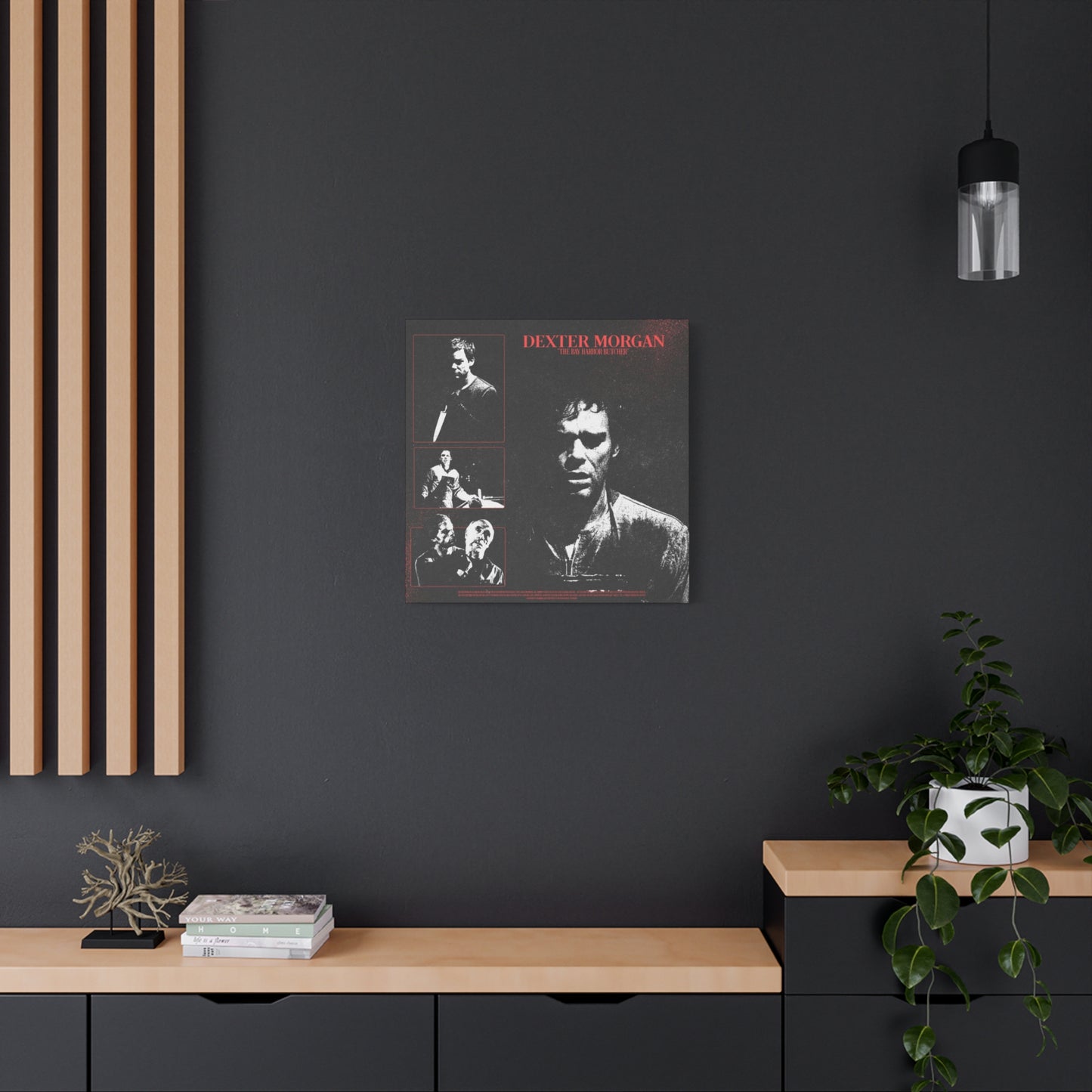 "The Real Dexter Morgan" Canvas