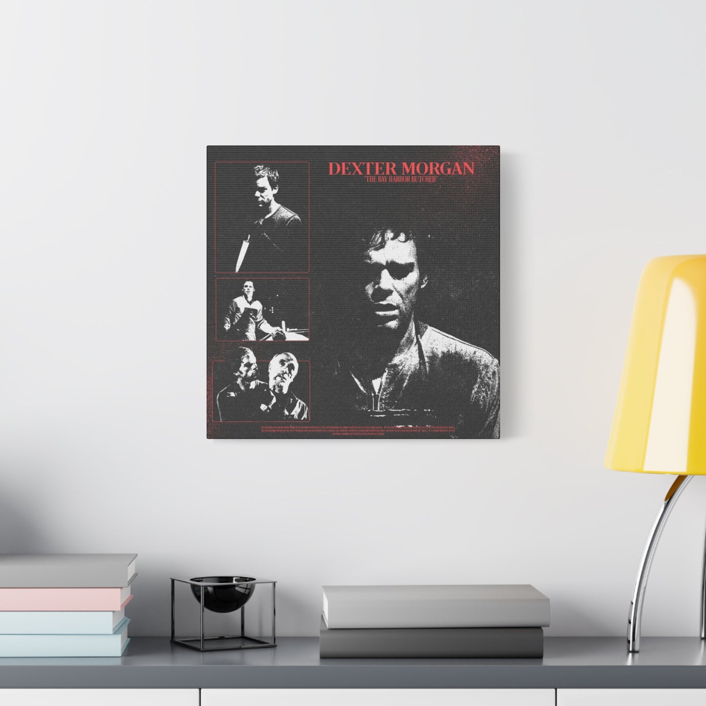 "The Real Dexter Morgan" Canvas